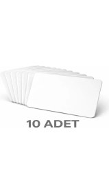 Resim Rfgate Nfc Dijital Kartvizit NTAG215 Beyaz - 10 Adet 