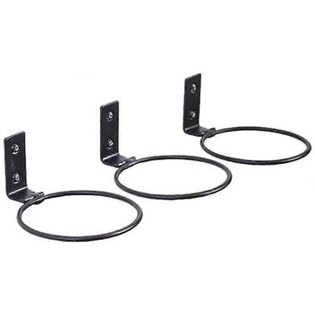 3 Parça Katlanır Duvara Monte Saksı Tutucu Halkaları, Vidalı Metal Duvara Monte Tutucu Halkaları, Saksıları Sabitlemek İçin Saksı Kancaları