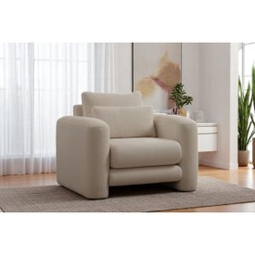 Resim Vivense LİLLY BUKLET TEKLİ KOLTUK, KREM 