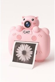 Resim Kameralı Fotoğraf Yazıcısı Pembe Renk 