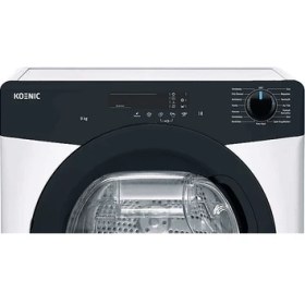 Resim Koenic Ktd 9315 E E Enerji Sınıfı 9 kg Isı Pompalı Kurutma Makinesi 
