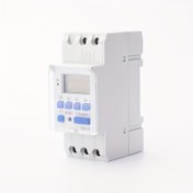 Resim Bu zamanlayıcı pil içermez, mini boyutlu 7 günlük programlanabilir zamanlayıcı anahtarı, programlanabilir dijital zamanlayıcı 12V/24V/110V/220V 