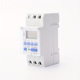 Resim Bu zamanlayıcı pil içermez, mini boyutlu 7 günlük programlanabilir zamanlayıcı anahtarı, programlanabilir dijital zamanlayıcı 12V/24V/110V/220V 