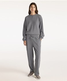 Resim Yargıcı Bol Paçalı Eşofman Antrasit Melanj 