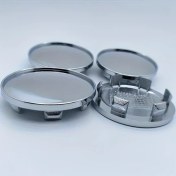 Resim Hightower Subaru Tekerlek Kapakları 4 Adet - Gümüş Metalik Kaplama, Dayanıklı Snap-on Tasarım 