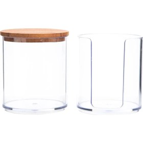 Resim Delixa Concept Ahşap Kapaklı Çift Katlı Pamukluk 