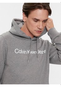 Resim Calvin Klein Calvın Kleın Erkek Sweatshırt J30j322551-p2d Gri 
