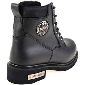 Resim Harley Davidson Jim Fermuarlı Hakiki Deri Erkek Bot 