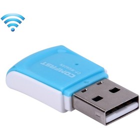 Resim 300mbps Kablosuz 802.11n Usb Ağ Nano Kart Adaptörü Mavi 