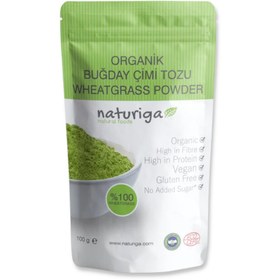 Resim NATURİGA Organik Buğday Çimi Tozu 100g 