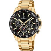 Resim Festına F20634/5 Tımeless Chronograph Erkek Kol Saati Siyah 