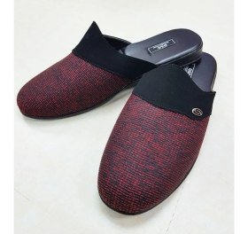 Resim Yeni G&C Erkek Örgü Kumaş Çeyiz Damat Ev Terliği 