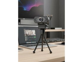 Resim Everest SC-HD03 1080P Full HD Webcam Usb Pc Kamera+Tripod 