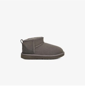 Resim Ugg Classic Ultra Mini Çocuk Gri Bot Düz 1130750k Gri 