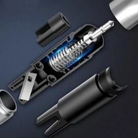 Resim Coofbe 2in1 Araç Pencere Cam Kırıcı ve Emniyet Kemer Kesici Araç Pencere Camı ve Emniyet Kemeri Kesici 