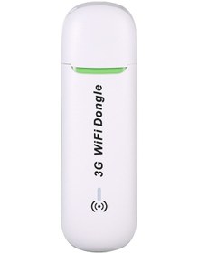 Resim Springsun Beyaz 3g Mobil Wifi Router, 8 Cihazı Eş Zamanlı Desteği, Hspa 14.4mbps İndirme Hızı, Mac Adresi Değiştirilebilir, Taşınabilir Abs Kasa 