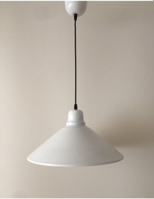 Resim Riolight Beyaz Içi Beyaz Metal Sarkıt Çap: 38 Cm 