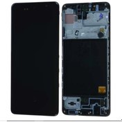 Resim Kdr Samsung Galaxy A51 SM-A515 Lcd Ekran Dokunmatik Revize Siyah Çıtalı Aynı Gün Stoktan Ücretsiz Kargo