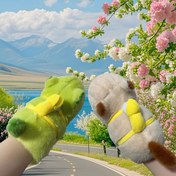 Resim Banana Anahtarlıklı Kapibara Peluş Bileklik Seti - En İyi Arkadaşa Hediye Estetik Hayvan Bilezik Aksesuarları 