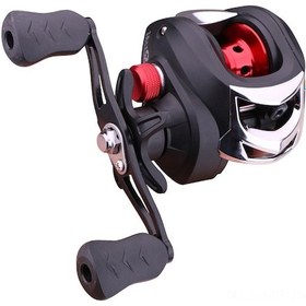 Resim Geeroyoo Sağ El Magneetik Frenli 17+1 Eksenli Metal Bobinli Anti-patlak Kablolu Luya Olta Makinesi 