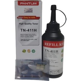 Resim TN-411H Refill Toner Dolum Kiti Siyah 