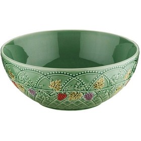 Resim Lucky Art Vinea Seramik Yeşil Salata Kasesi 26 Cm Lygd 018 Çok renkli 