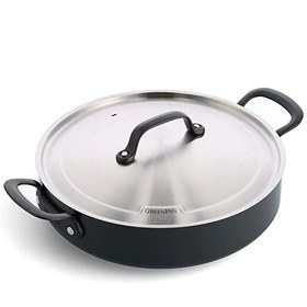 Resim Greenpan Craft 30 CM 4.9 L Basık Tencere 