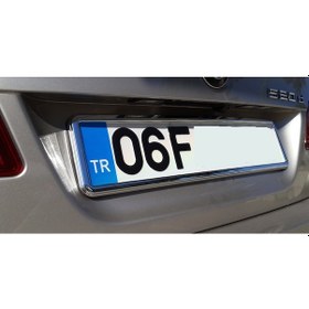 Resim Araç Takmatik Plakalık Renkli 2 Adet Ön Arka Takım Halinde 411365240 