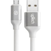 Resim Uptech USB Micro Data ve Hızlı Şarj Kablosu 1,2 M White 