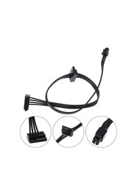 Resim 4852 Mini 4 Pin 2x Sata Ssd Power Supply Anakart Hdd Güç Kablosu 