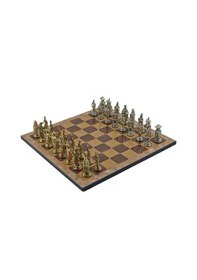 Resim Gifthome Metal Satranç Takımı-büyük osmanlı ve bizans parlak Ve Rust 