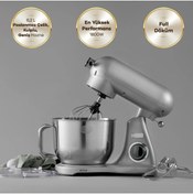 Resim Karaca Powercast Chef Döküm Stand Mikser Silver Mutfak Şefi 1800W 6,2 Lt 