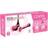 Resim Tech Butiq Wheels Cortix LED Işıklı 3 Tekerlekli Katlanabilir Çocuk Scooter Pembe Cortıx 
