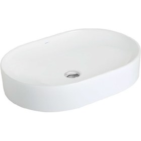 Resim GÜRAL VİT Beyaz Nova Mobilya Üzeri Lavabo 