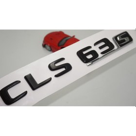 Resim CLS 63S Bagaj Parlak Siyah ABS 3M 3D Yazı Logo 