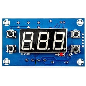 Resim TLS Robotik XH-W1308 Röle Çıkışlı Dijital Termostat 12V Sıcaklık Kontrol Cihazı 