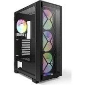 Resim Montech Air 1000 Premium Siyah Atx Orta Kule Kasa - 3 x 140 Mm, 1 x 120 mm Argb Fanlar Önceden Takı 