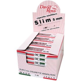 Resim DAVİD ROSS Sigara Ağızlığı 5mm Ext.slim Kullan-at (240 Adet) 