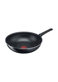 Resim Tefal Titanyum 1X Simplecook Difüzyon Tabanlı Wok Tava 28 Cm Yeni 
