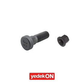 Resim Scania Arka Disk 7/8x11x81 Bijon Somun Set 