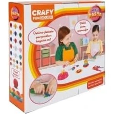 Resim Ohbe Express S00002013 Crafy Nefis Pasta Oyun Hamur Seti 17 Parça 200 gr 