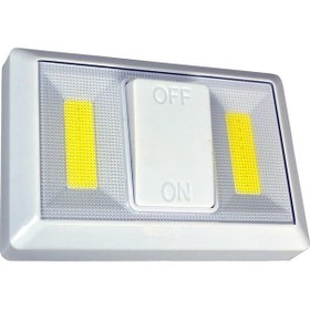 Resim Ht-71 Mıknatıslı Pilli Kablosuz Anahtarlı Led Lamba 