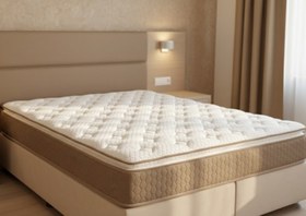 Resim Argimo Mocha Çift Kişilik Pedli Paket Yaylı Yatak 25 cm - 160x200 