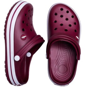 Resim GokceKundura06 Akınal Bella Erkek Terlik - Ortopedik Anatomik Esnek Rahat Günlük Hafif Ev & Sokak Terliği Bordo 