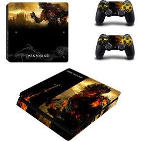 Resim Kt Decoration Dark Souls-3 Playstation 4 Slim Kasa Sticker Kaplama 