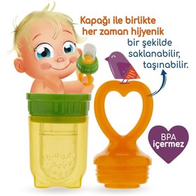 Resim Bebedor 589 Silikon Meyve Ve Sebze Süzgeci 6+ Ay 