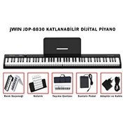 Resim Jwin JDP-8830 88 Tuşlu Dijital Piyano 