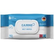 Resim CARINE Islak Mendil 90 Adet 