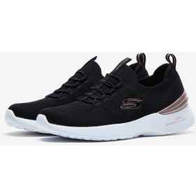 Resim Skechers Skech - Air Dynamight - Perfect S Kadın Siyah Spor Ayakkabı 149754 Bkrg Siyah 