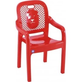 Resim Sağlam Plastik Mandella Rubi Çocuk Koltuğu Kırmızı 